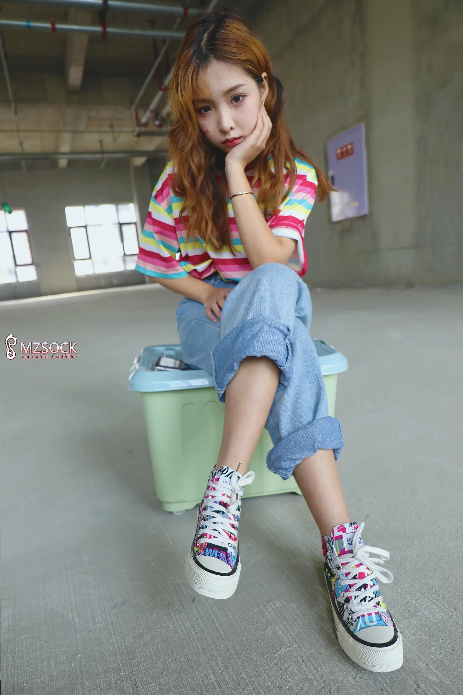 [Mzsock] Love beautiful feet NO.206 ella#[74P]-4