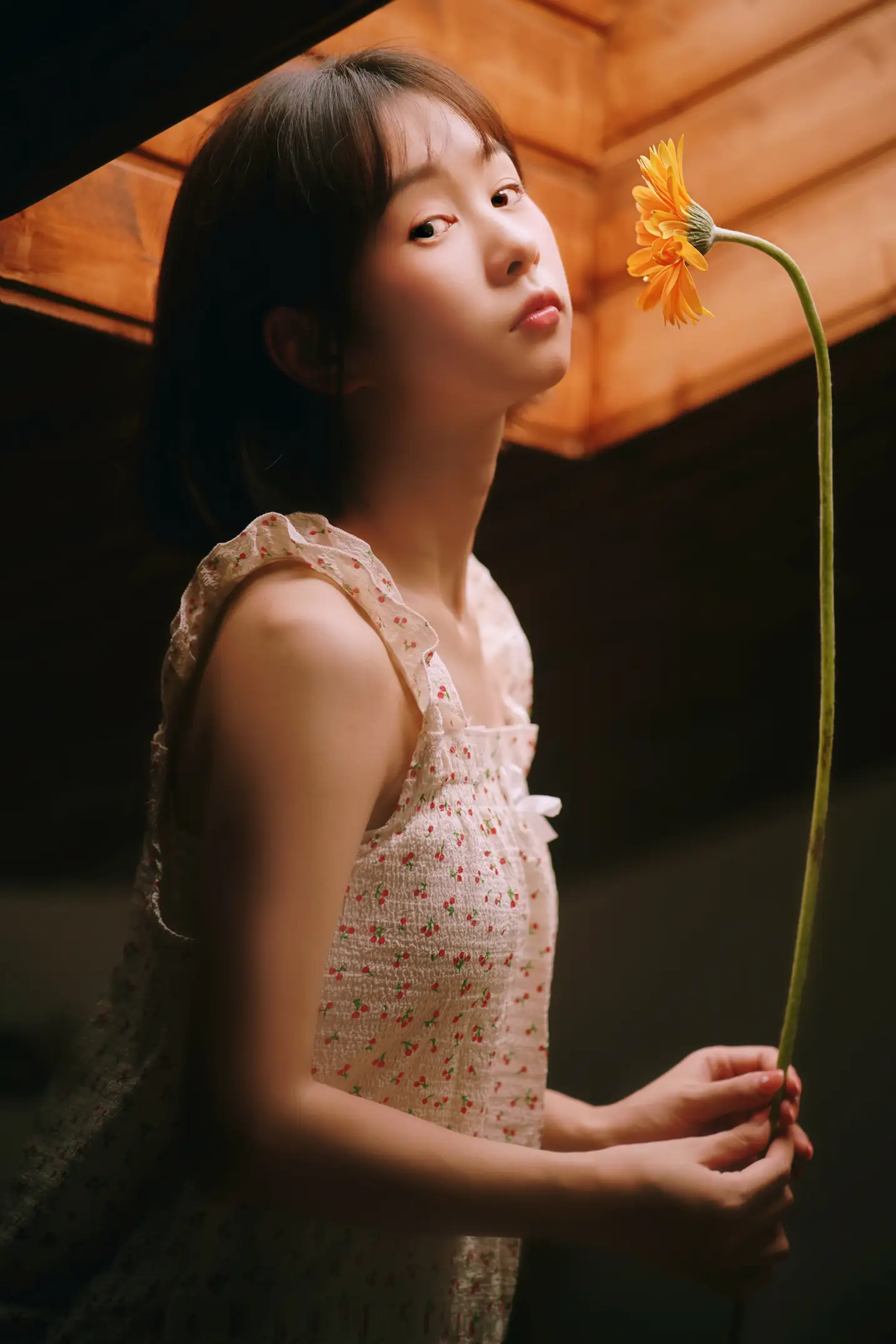 [YITUYU] 2022.08.06 Vol.1636 – The crazy fish tank is my space suit, I took my beloved gerbera to the moon Xiaowei#[29P]-29